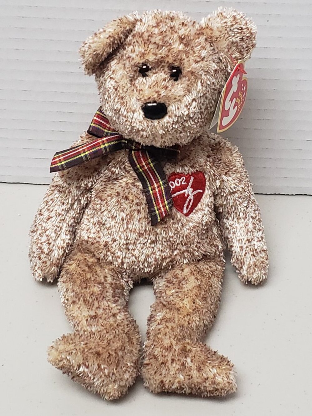 Ty Beanie Baby 2002 Signature Bear